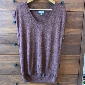 Sleeveless Viscose Sweater Top